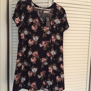 NWT Abercrombie & Fitch Floral Dress S